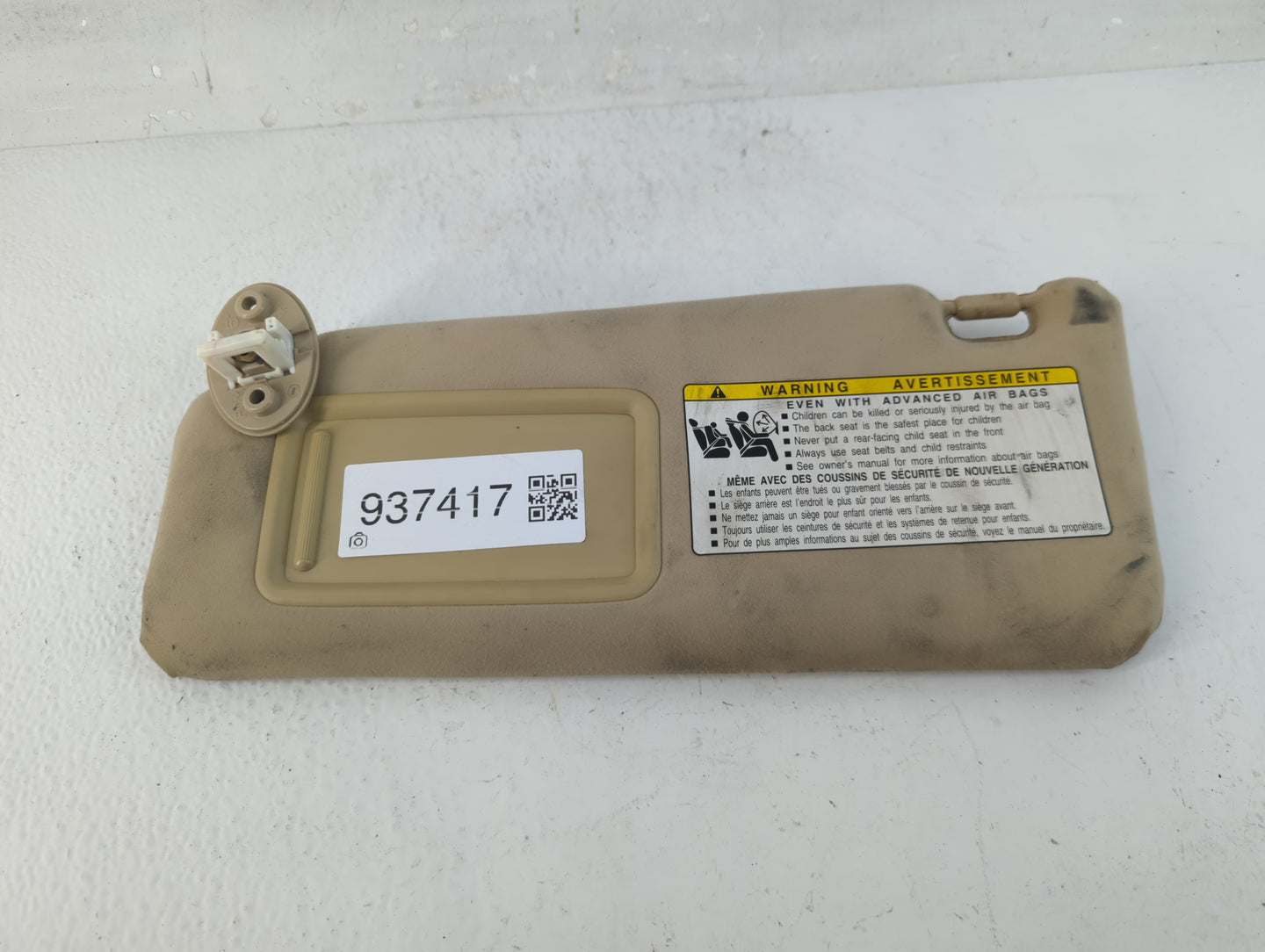 2007-2009 Lexus Is250 Sun Visor Shade Replacement Driver Left Mirror Fits Fits 2007 2008 2009 OEM Used Auto Parts - Oemuseda