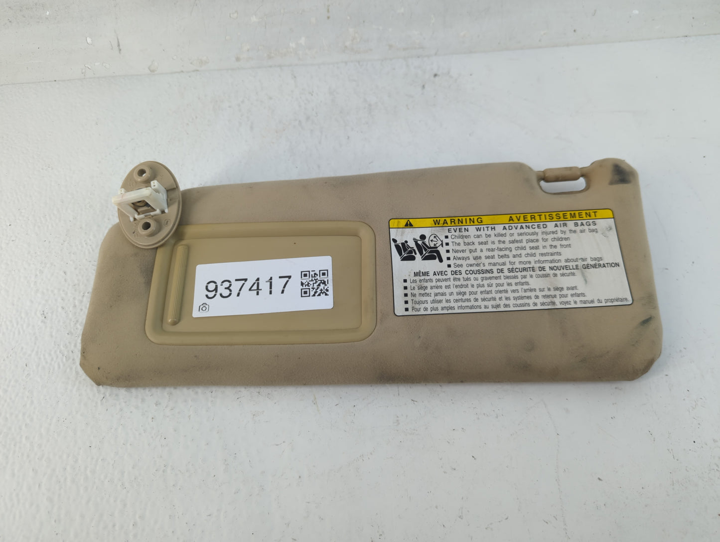 2007-2009 Lexus Is250 Sun Visor Shade Replacement Driver Left Mirror Fits Fits 2007 2008 2009 OEM Used Auto Parts - Oemuseda