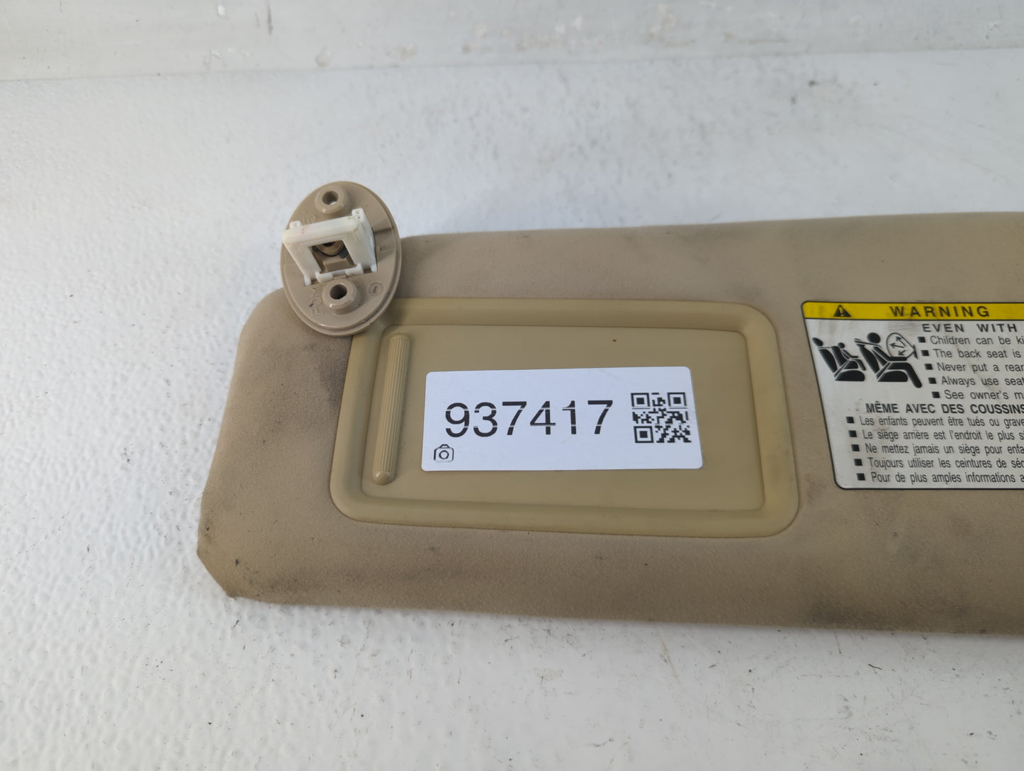 2007-2009 Lexus Is250 Sun Visor Shade Replacement Driver Left Mirror Fits Fits 2007 2008 2009 OEM Used Auto Parts - Oemuseda