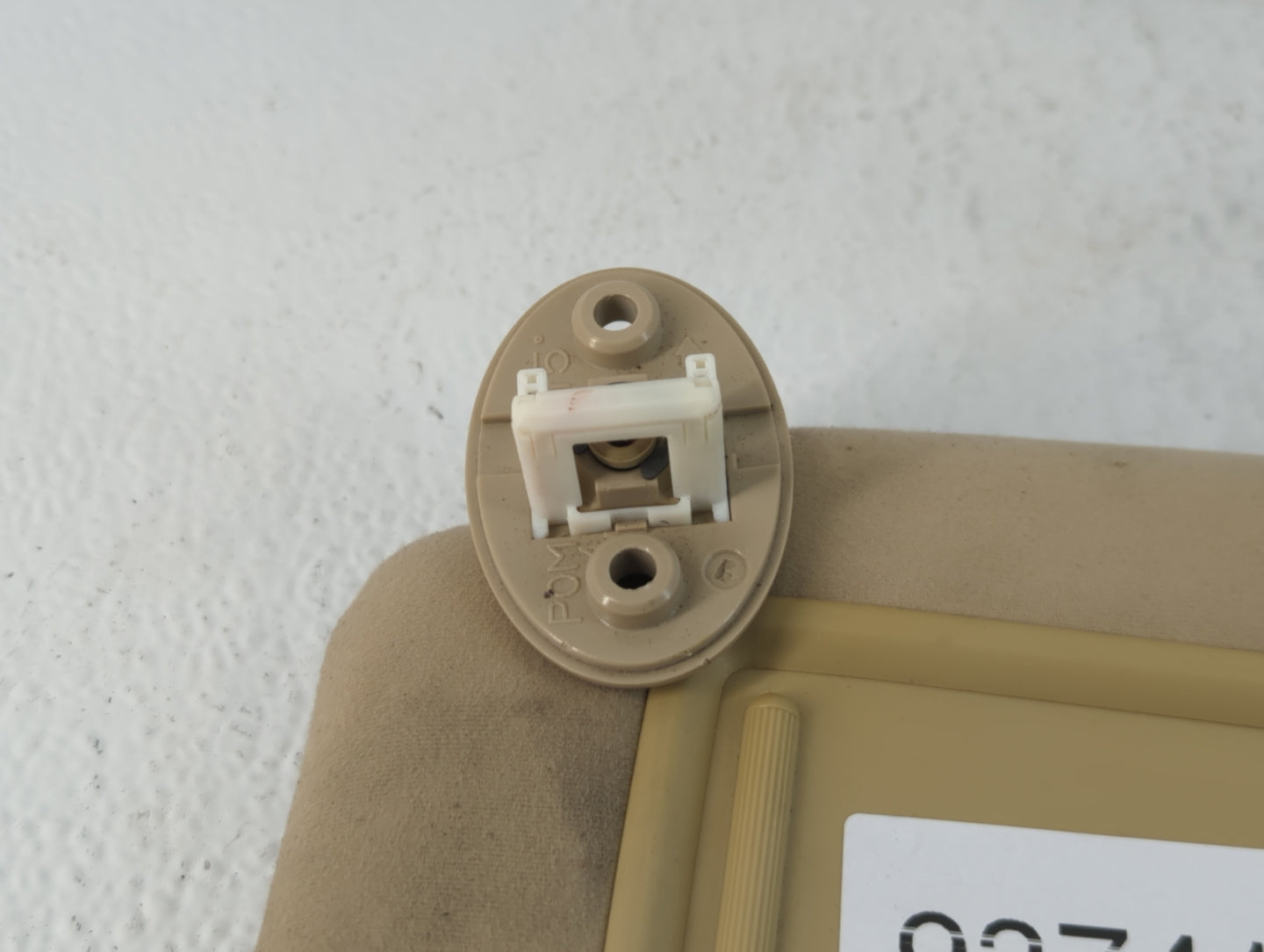 2007-2009 Lexus Is250 Sun Visor Shade Replacement Driver Left Mirror Fits Fits 2007 2008 2009 OEM Used Auto Parts - Oemuseda