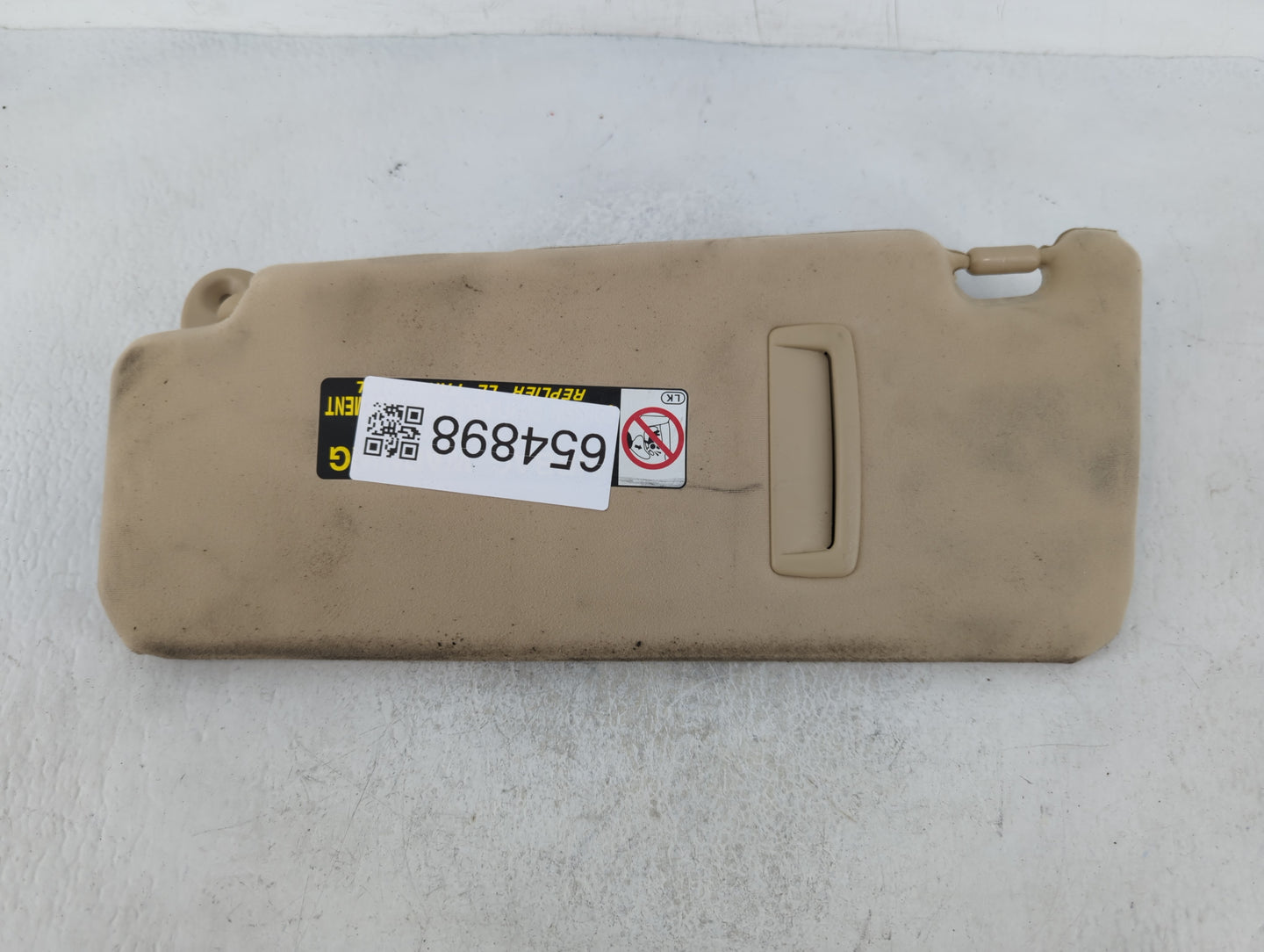 2007-2009 Lexus Is350 Sun Visor Shade Replacement Passenger Right Mirror Fits Fits 2007 2008 2009 OEM Used Auto Parts - Oemu