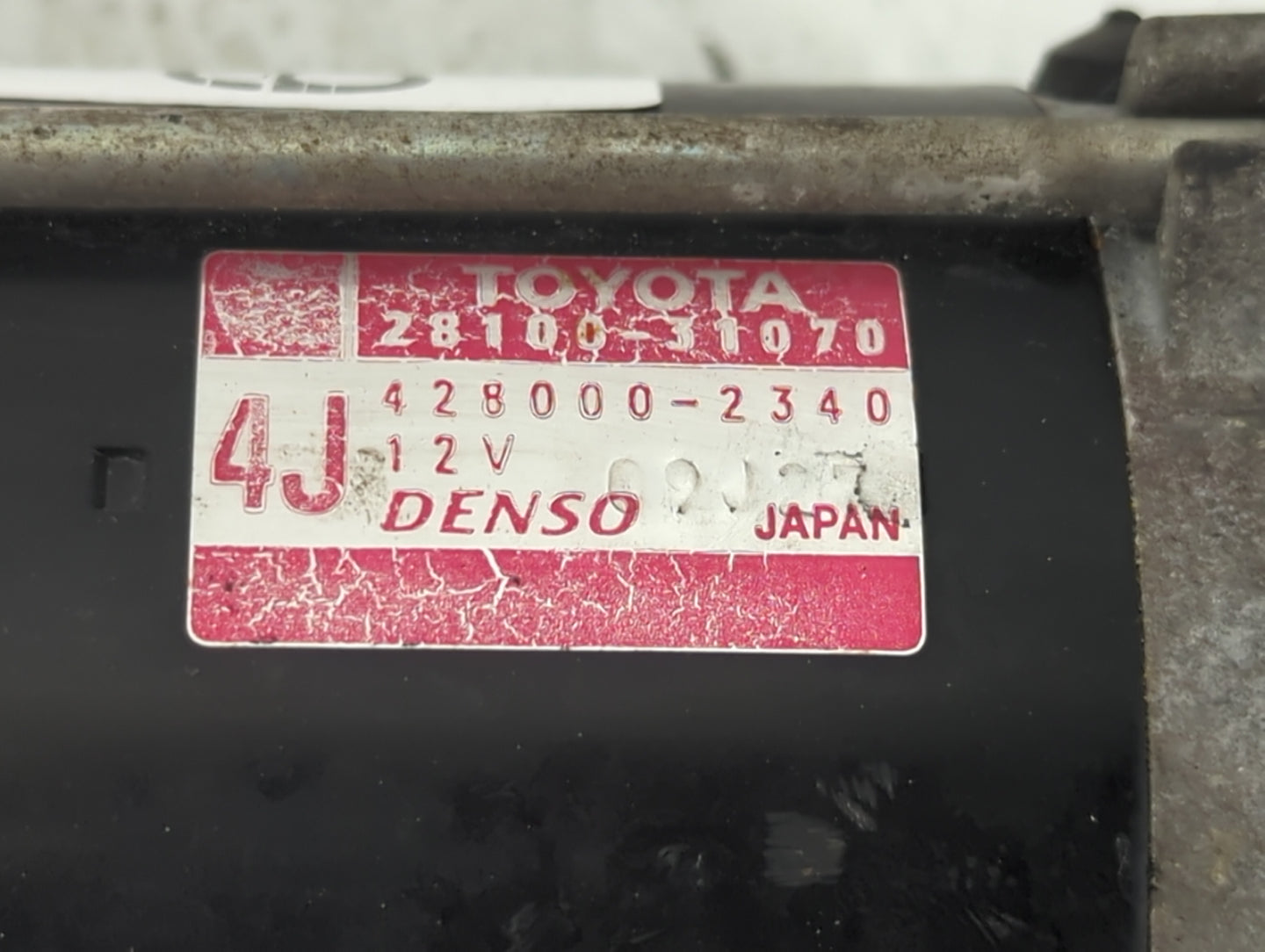 2006-2017 Lexus Is350 Car Starter Motor Solenoid OEM P/N:428000-2340 28100-31070 Fits OEM Used Auto Parts - Oemusedautoparts