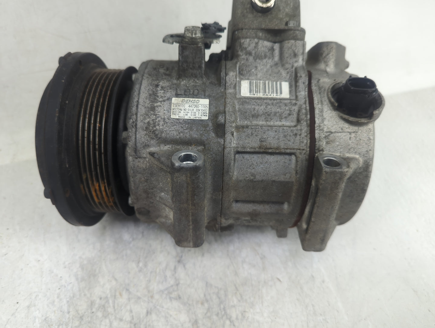 2007-2017 Lexus Ls460 Air Conditioning A/c Ac Compressor Oem - Oemusedautoparts1.com