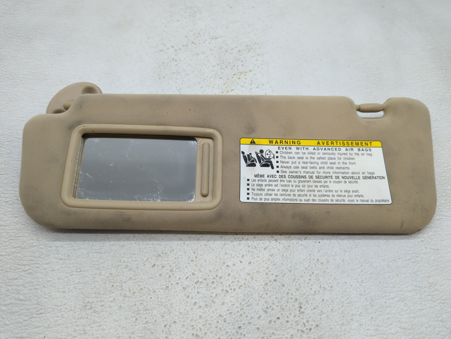 2007-2009 Lexus Ls460 Sun Visor Shade Replacement Driver Left Mirror Fits Fits 2007 2008 2009 OEM Used Auto Parts - Oemuseda
