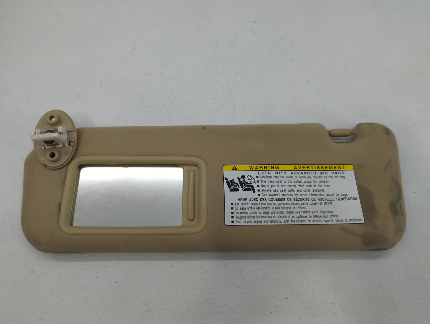 2007-2009 Lexus Ls460 Sun Visor Shade Replacement Driver Left Mirror Fits Fits 2007 2008 2009 OEM Used Auto Parts - Oemuseda
