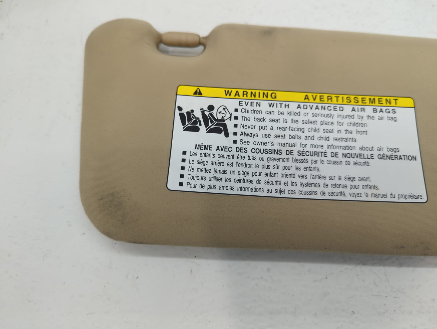 2007-2009 Lexus Ls460 Sun Visor Shade Replacement Passenger Right Mirror Fits Fits 2007 2008 2009 OEM Used Auto Parts - Oemu