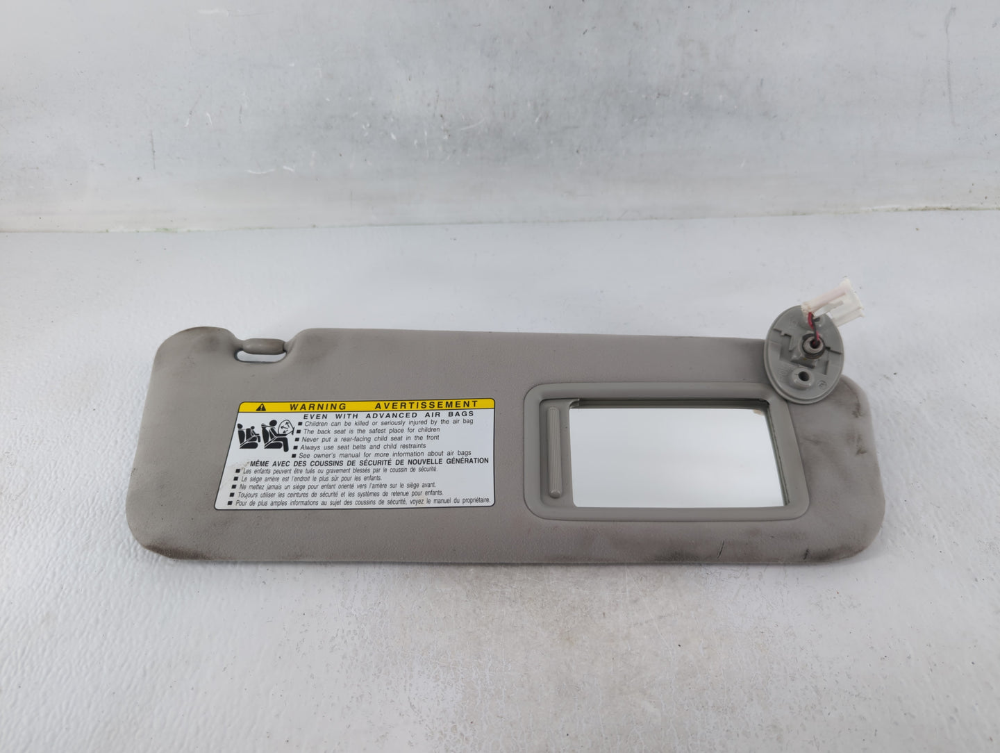 2007-2009 Lexus Ls460 Sun Visor Shade Replacement Passenger Right Mirror Fits Fits 2007 2008 2009 OEM Used Auto Parts - Oemu