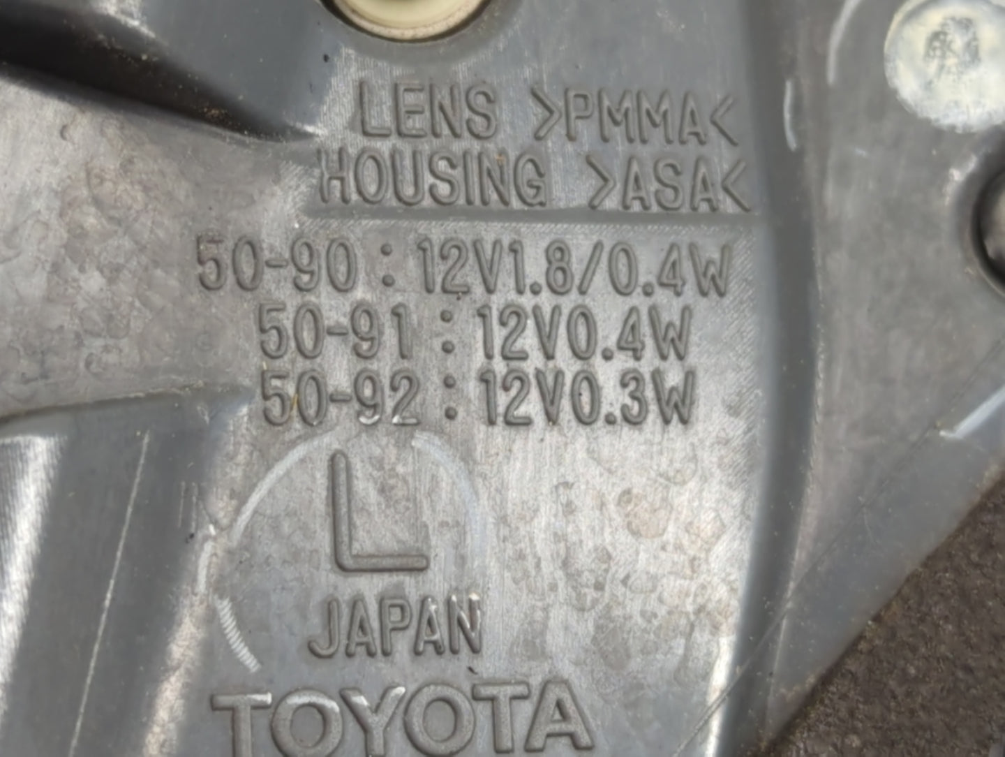 2007-2009 Lexus Ls460 Tail Light Assembly Passenger Right OEM P/N:50-91: 12v0 Fits Fits 2007 2008 2009 OEM Used Auto Parts -