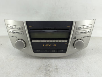 2007-2009 Lexus Rx350 Radio AM FM Cd Player Receiver Replacement P/N:86120-0E030 Fits Fits 2006 2007 2008 2009 OEM Used Auto