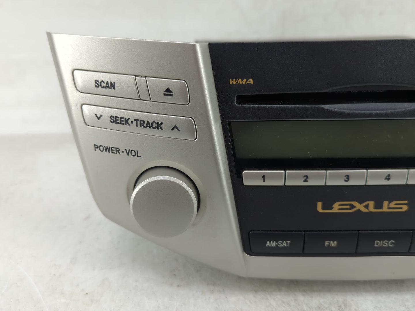 2007-2009 Lexus Rx350 Radio AM FM Cd Player Receiver Replacement P/N:86120-0E030 Fits Fits 2006 2007 2008 2009 OEM Used Auto