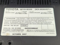 2007-2009 Lexus Rx350 Radio AM FM Cd Player Receiver Replacement P/N:86120-0E030 Fits Fits 2006 2007 2008 2009 OEM Used Auto
