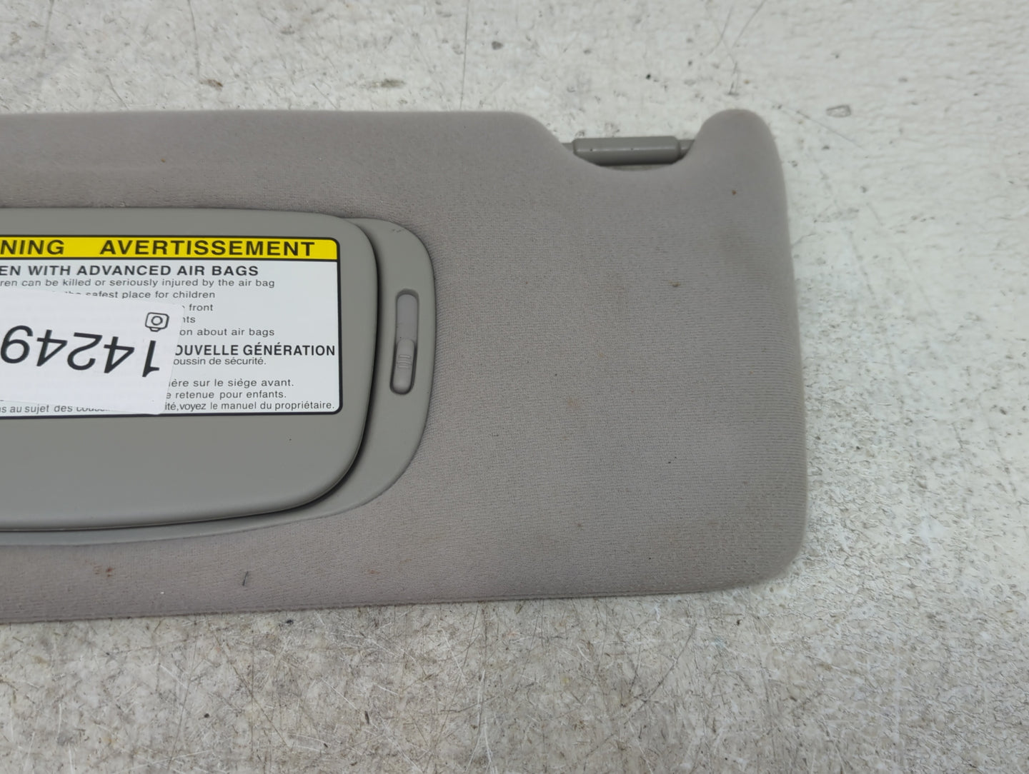 2007-2009 Lexus Rx350 Sun Visor Shade Replacement Driver Left Mirror Fits Fits 2004 2005 2006 2007 2008 2009 OEM Used Auto P