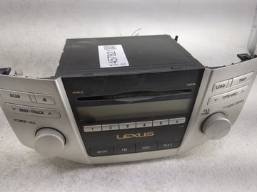 2007-2009 Lexus Rx350 Radio AM FM Cd Player Receiver Replacement P/N:86120-48A00 Fits Fits 2006 2007 2008 2009 OEM Used Auto