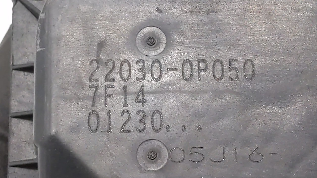 2007-2015 Lexus Rx350 Throttle Body P/N:22030-0P050 22030-31030 Fits OEM Used Auto Parts - Oemusedautoparts1.com