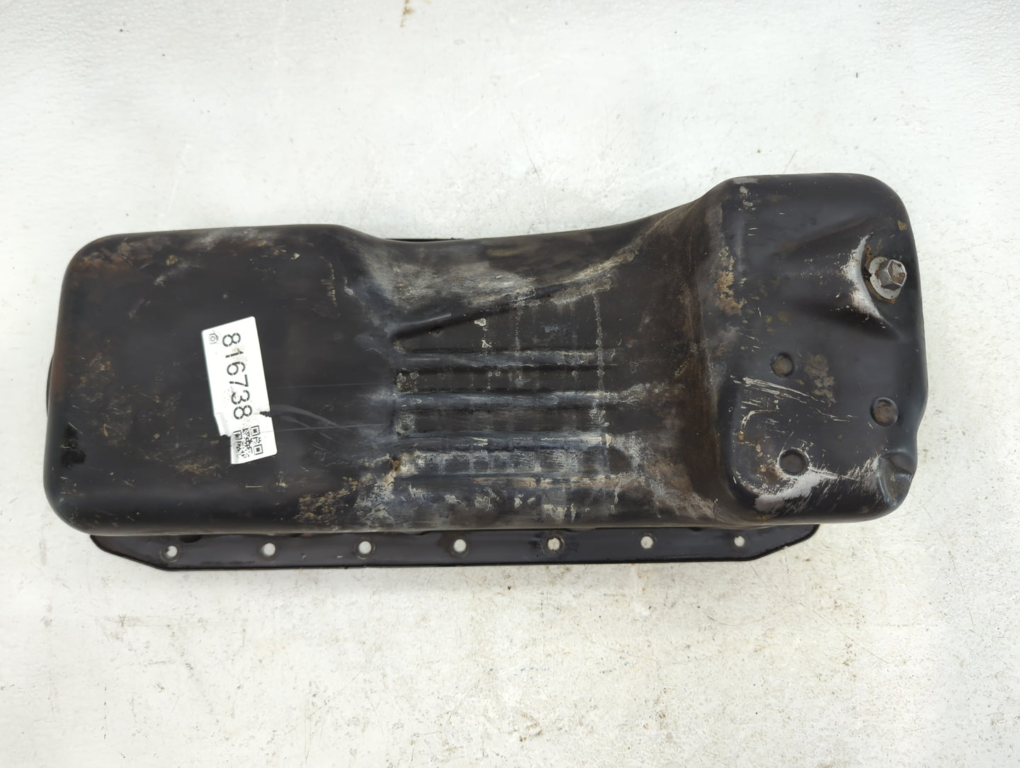 2008 Lincoln Ls Engine Oil Pan P/N:4483251 Fits OEM Used Auto Parts - Oemusedautoparts1.com