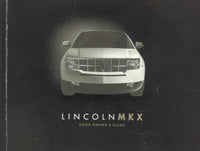 2008 Lincoln Mkx Owners Manual Book Guide P/N:8A1J 19A321 AA OEM Used Auto Parts - Oemusedautoparts1.com