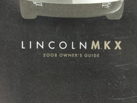 2008 Lincoln Mkx Owners Manual Book Guide P/N:8A1J 19A321 AA OEM Used Auto Parts - Oemusedautoparts1.com