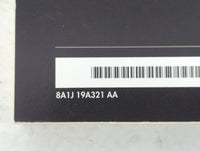 2008 Lincoln Mkx Owners Manual Book Guide P/N:8A1J 19A321 AA OEM Used Auto Parts - Oemusedautoparts1.com