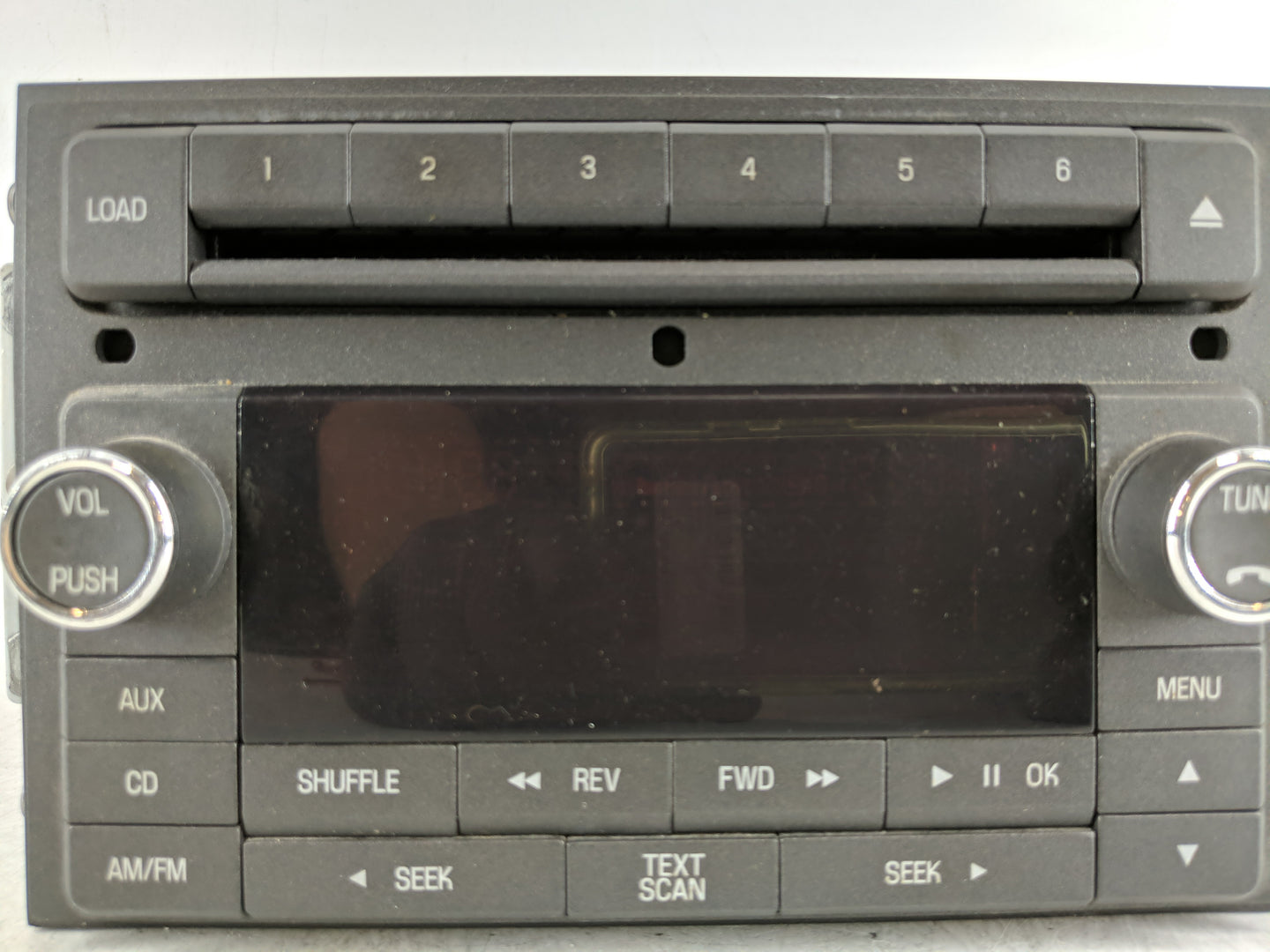 2008 Lincoln Mkx Radio AM FM Cd Player Receiver Replacement Fits OEM Used Auto Parts - Oemusedautoparts1.com