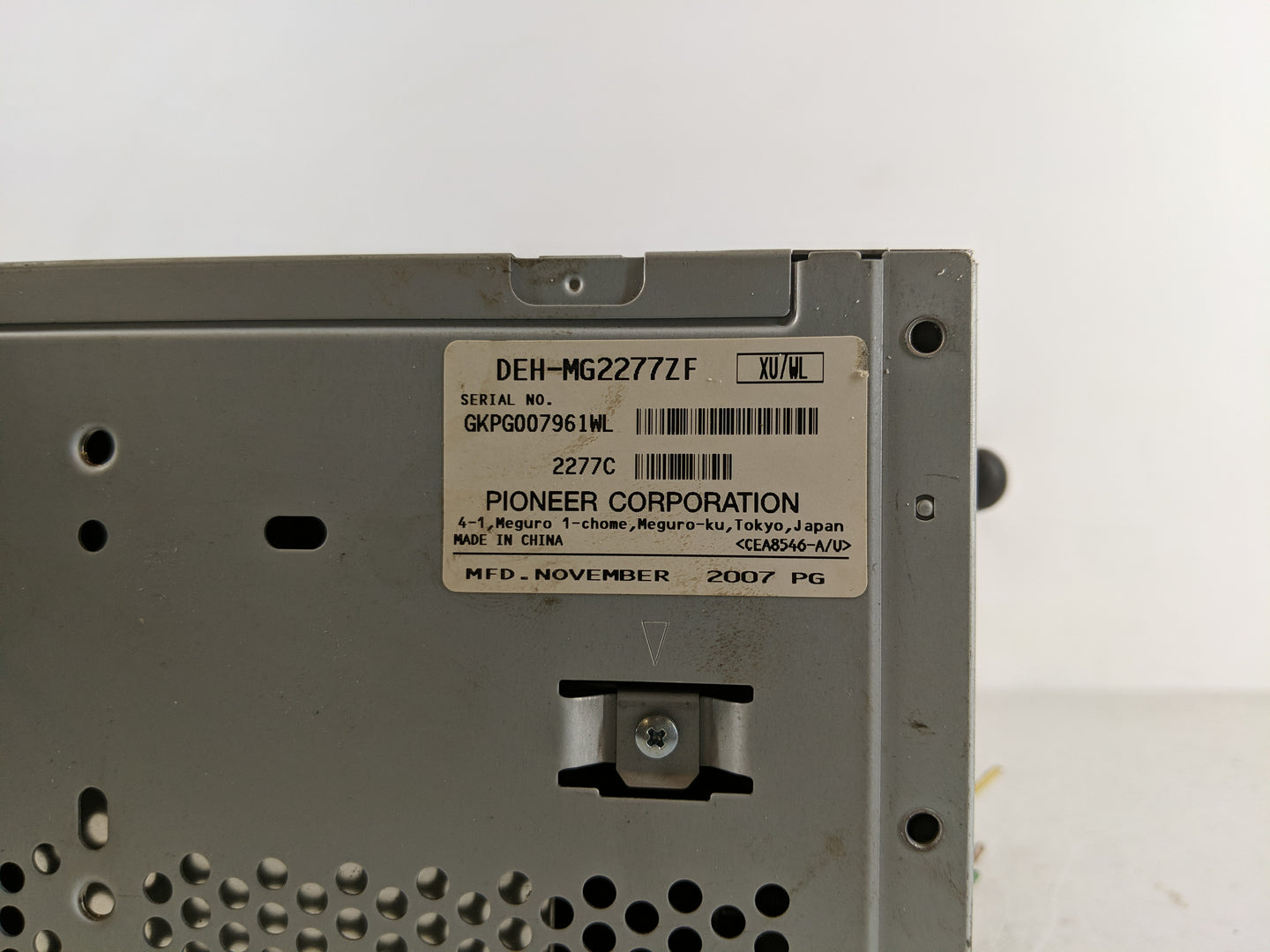 2008 Lincoln Mkx Radio AM FM Cd Player Receiver Replacement Fits OEM Used Auto Parts - Oemusedautoparts1.com