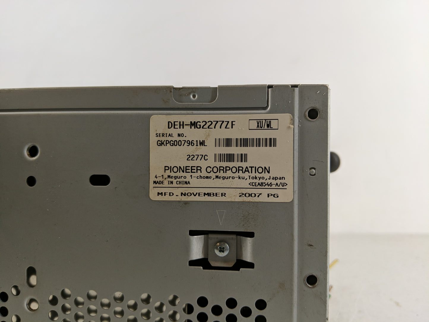 2008 Lincoln Mkx Radio AM FM Cd Player Receiver Replacement Fits OEM Used Auto Parts - Oemusedautoparts1.com