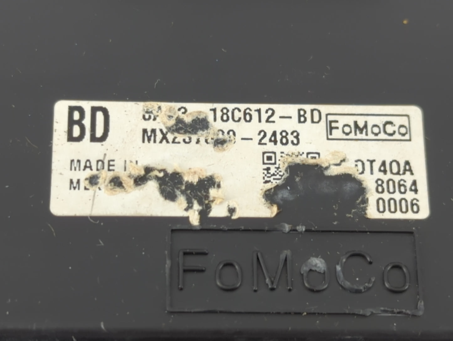 2008-2010 Lincoln Mkx Climate Control Module Temperature AC/Heater Replacement Fits Fits 2008 2009 2010 OEM Used Auto Parts 