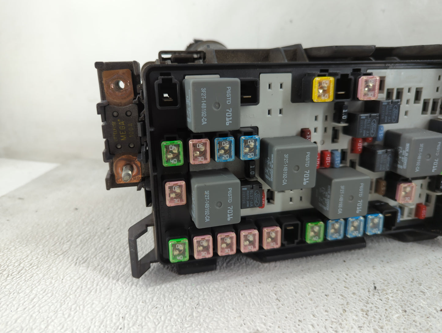 2007-2010 Lincoln Mkx Fusebox Fuse Box Panel Relay Module P/N:7T4T-14A003-AA Fits Fits 2007 2008 2009 2010 OEM Used Auto Par