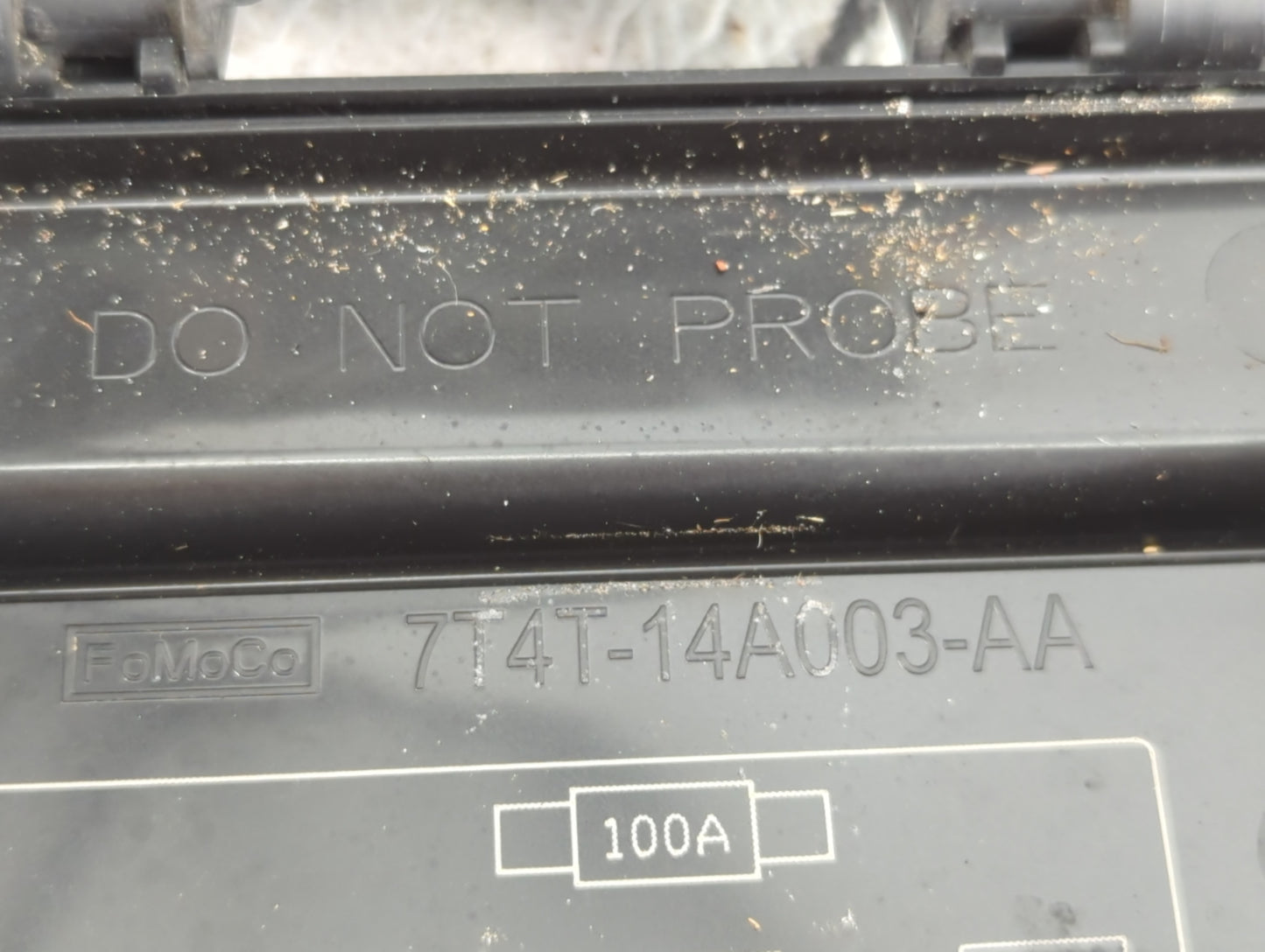 2007-2010 Lincoln Mkx Fusebox Fuse Box Panel Relay Module P/N:7T4T-14A003-AA Fits Fits 2007 2008 2009 2010 OEM Used Auto Par