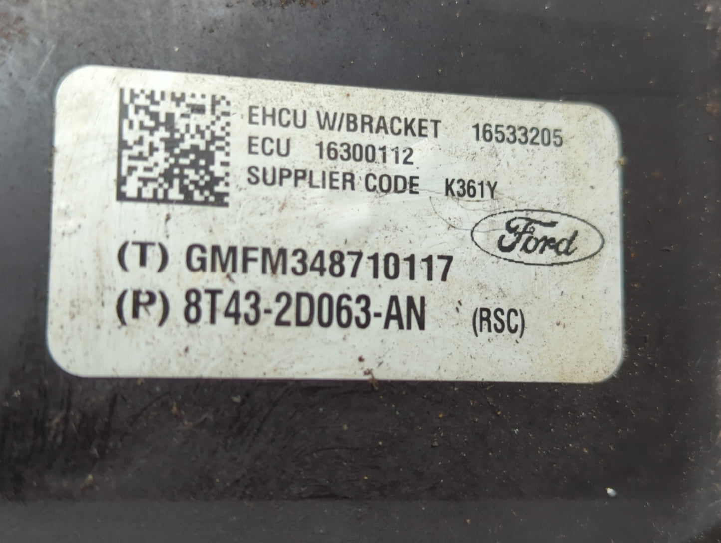 2008-2009 Lincoln Mkx ABS Pump Control Module Replacement P/N:8T43-2D063-AN Fits Fits 2008 2009 OEM Used Auto Parts - Oemuse
