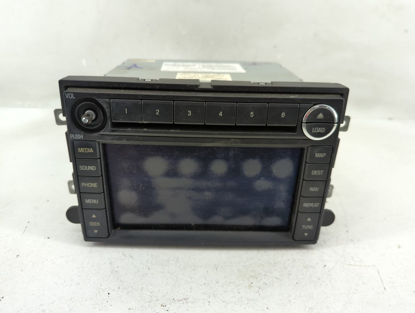 2008 Lincoln Mkx Radio AM FM Cd Player Receiver Replacement P/N:8T4T-18K931-BA 8A1T-18K931-CA Fits OEM Used Auto Parts - Oem
