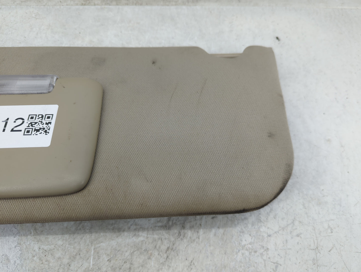 2007-2010 Lincoln Mkx Sun Visor Shade Replacement Driver Left Mirror Fits Fits 2007 2008 2009 2010 OEM Used Auto Parts - Oem