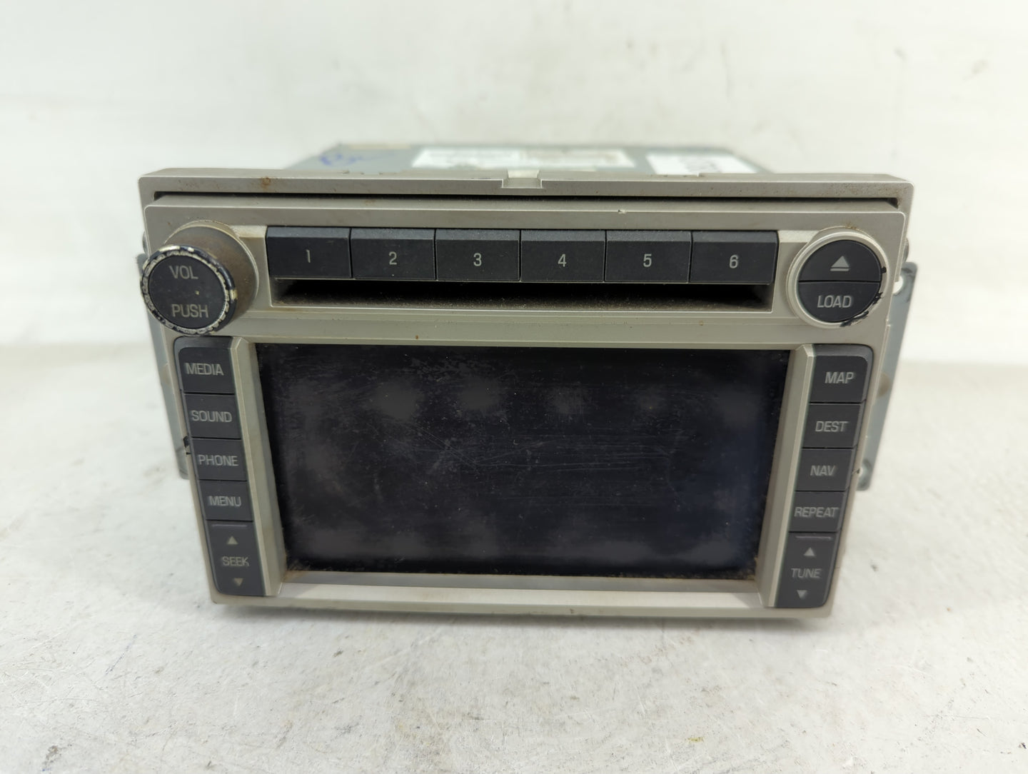 2008 Lincoln Mkx Radio AM FM Cd Player Receiver Replacement P/N:8A1T18K931DA Fits OEM Used Auto Parts - Oemusedautoparts1.co