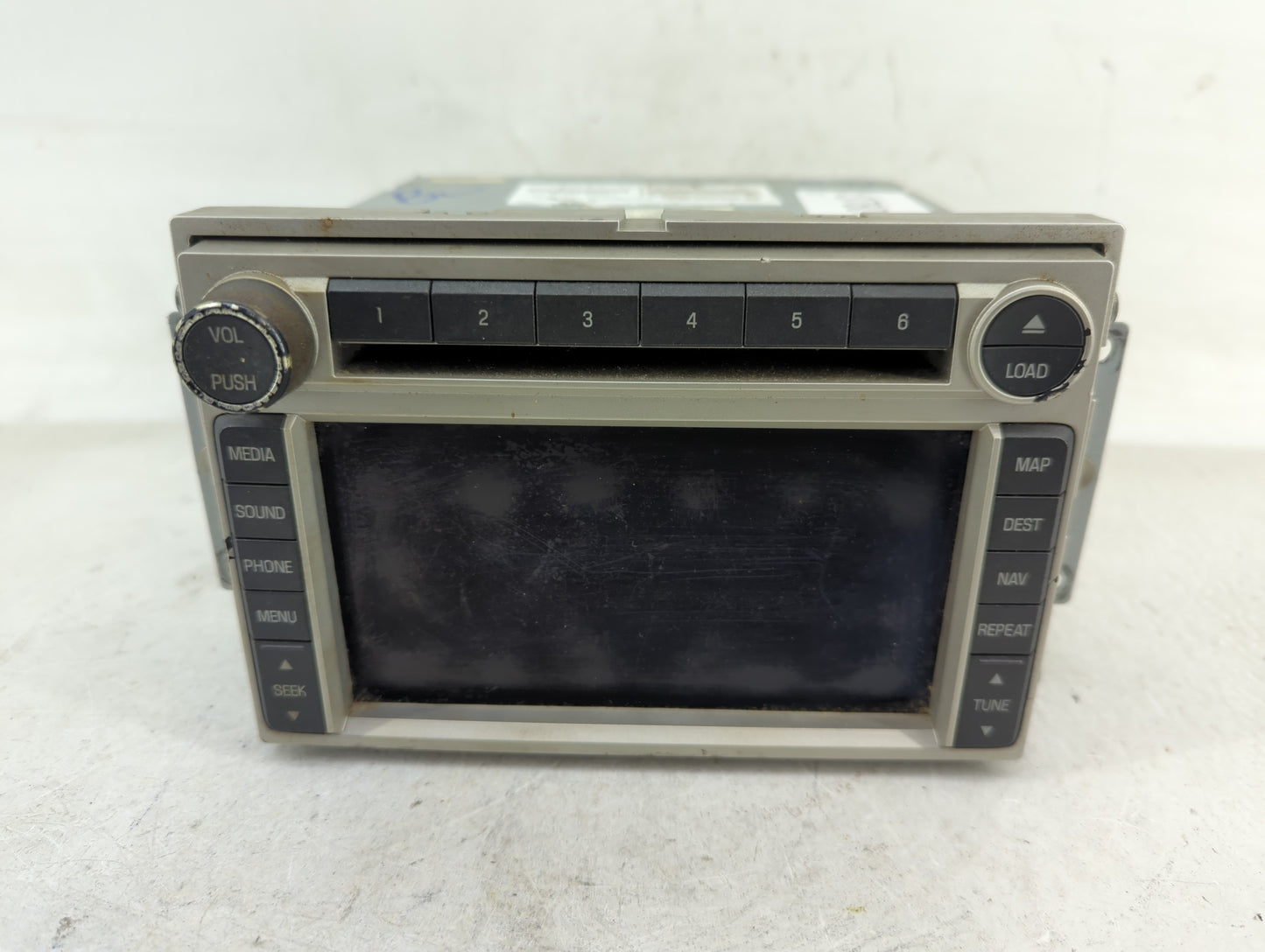 2008 Lincoln Mkx Radio AM FM Cd Player Receiver Replacement P/N:8A1T18K931DA Fits OEM Used Auto Parts - Oemusedautoparts1.co