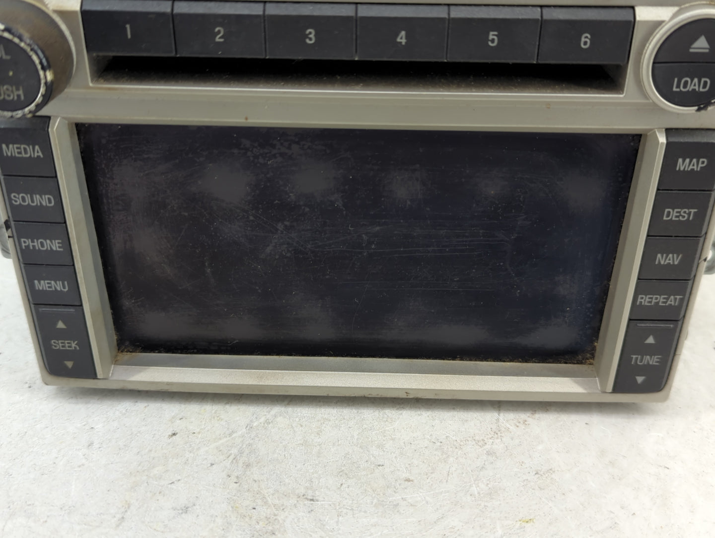 2008 Lincoln Mkx Radio AM FM Cd Player Receiver Replacement P/N:8A1T18K931DA Fits OEM Used Auto Parts - Oemusedautoparts1.co
