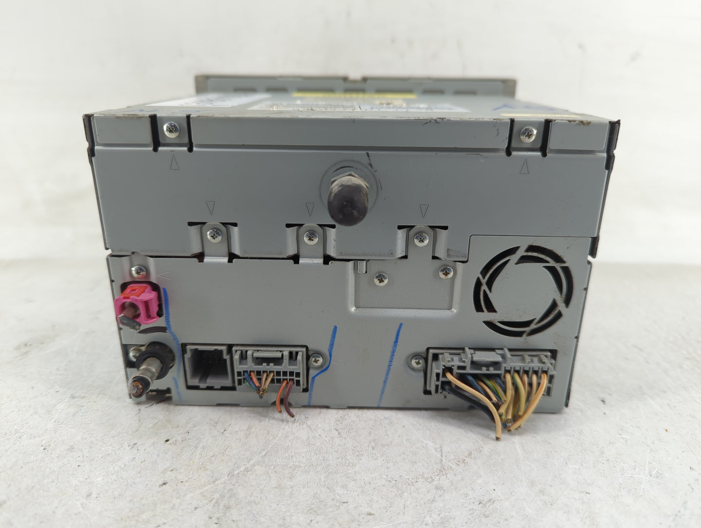 2008 Lincoln Mkx Radio AM FM Cd Player Receiver Replacement P/N:8A1T18K931DA Fits OEM Used Auto Parts - Oemusedautoparts1.co