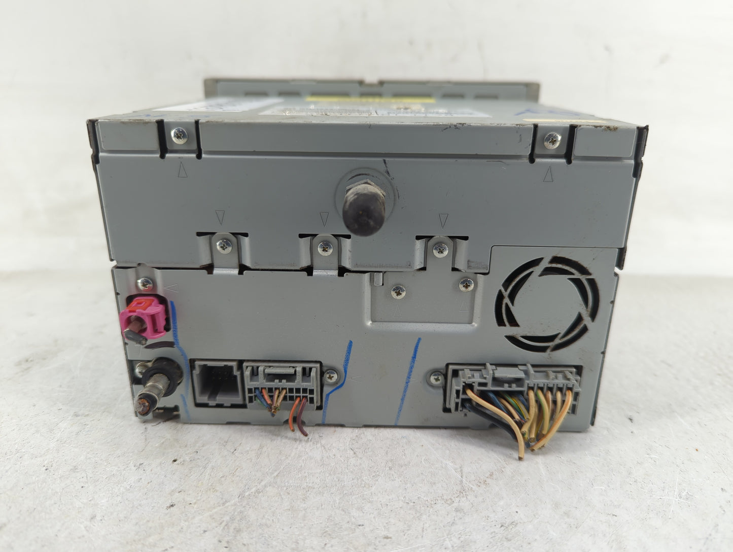 2008 Lincoln Mkx Radio AM FM Cd Player Receiver Replacement P/N:8A1T18K931DA Fits OEM Used Auto Parts - Oemusedautoparts1.co