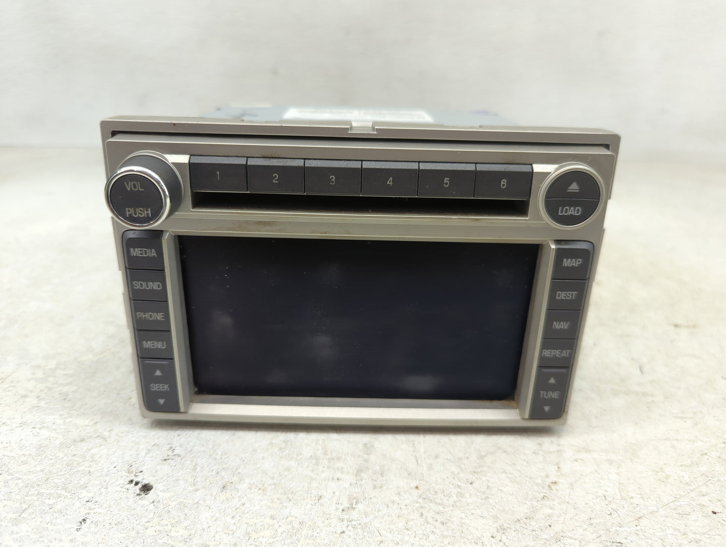 2008 Lincoln Mkx Radio AM FM Cd Player Receiver Replacement P/N:8A1T-18K931-CA Fits OEM Used Auto Parts - Oemusedautoparts1.