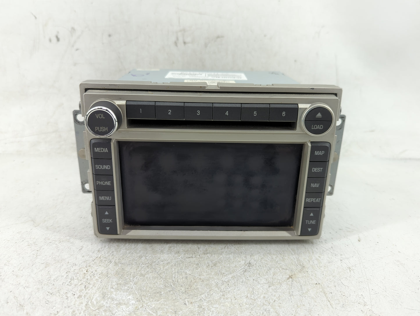 2008 Lincoln Mkx Radio AM FM Cd Player Receiver Replacement P/N:8A1T-18K931-CA Fits OEM Used Auto Parts - Oemusedautoparts1.