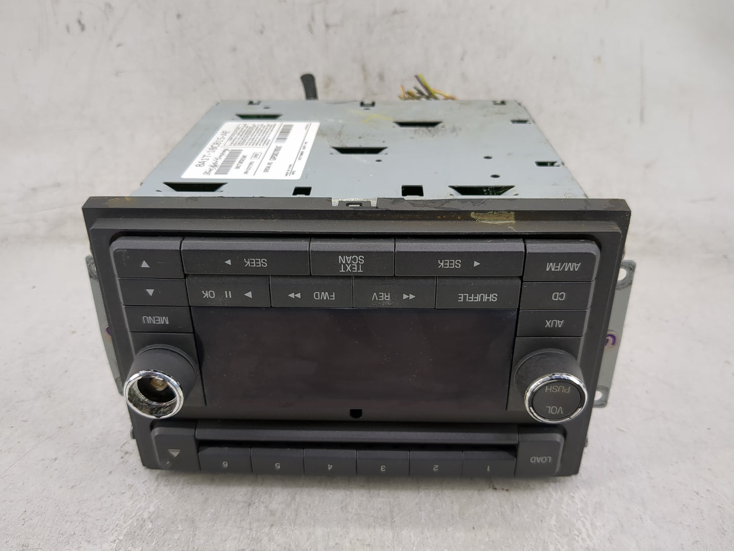 2008-2010 Lincoln Mkx Radio AM FM Cd Player Receiver Replacement P/N:8A1T-18C815-AE 8T4T-18C869-AC Fits Fits 2008 2009 2010 