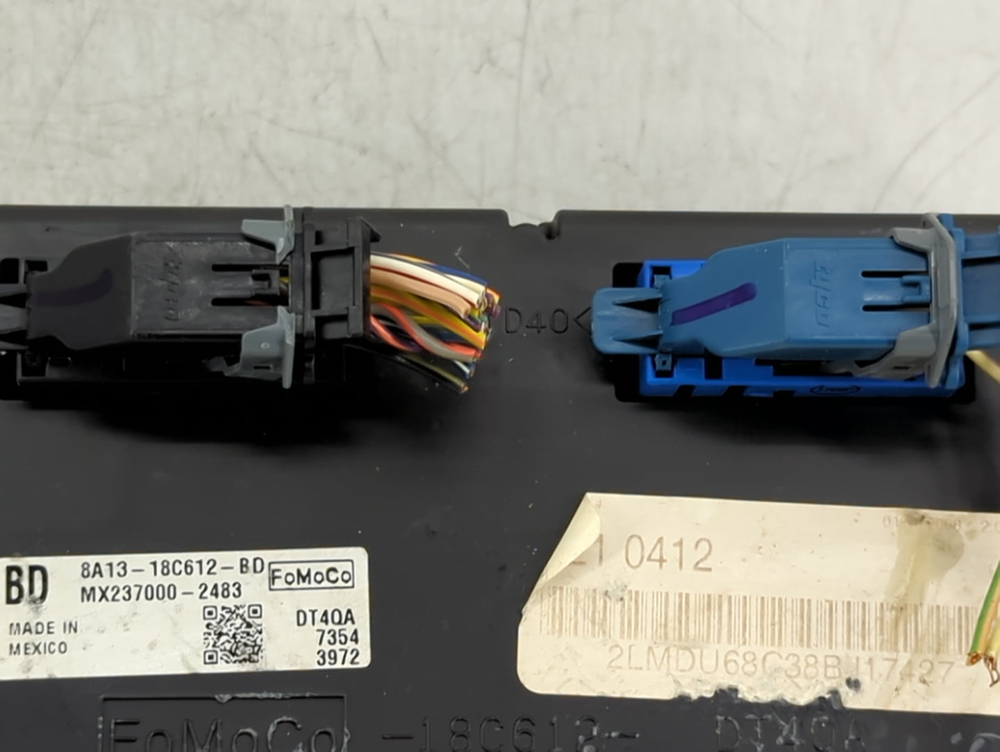 2008-2010 Lincoln Mkx Climate Control Module Temperature AC/Heater Replacement P/N:8A13-18C612-BD Fits Fits 2008 2009 2010 O