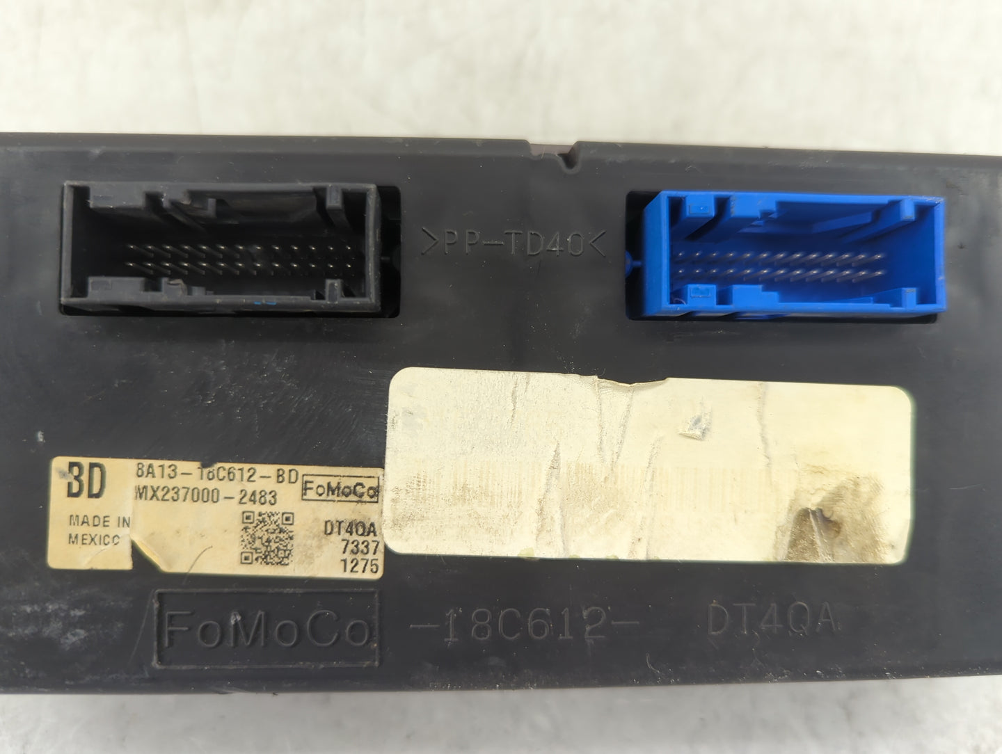 2008-2010 Lincoln Mkx Climate Control Module Temperature AC/Heater Replacement P/N:8A13-18C612-BD MX237000-2483 Fits OEM Use