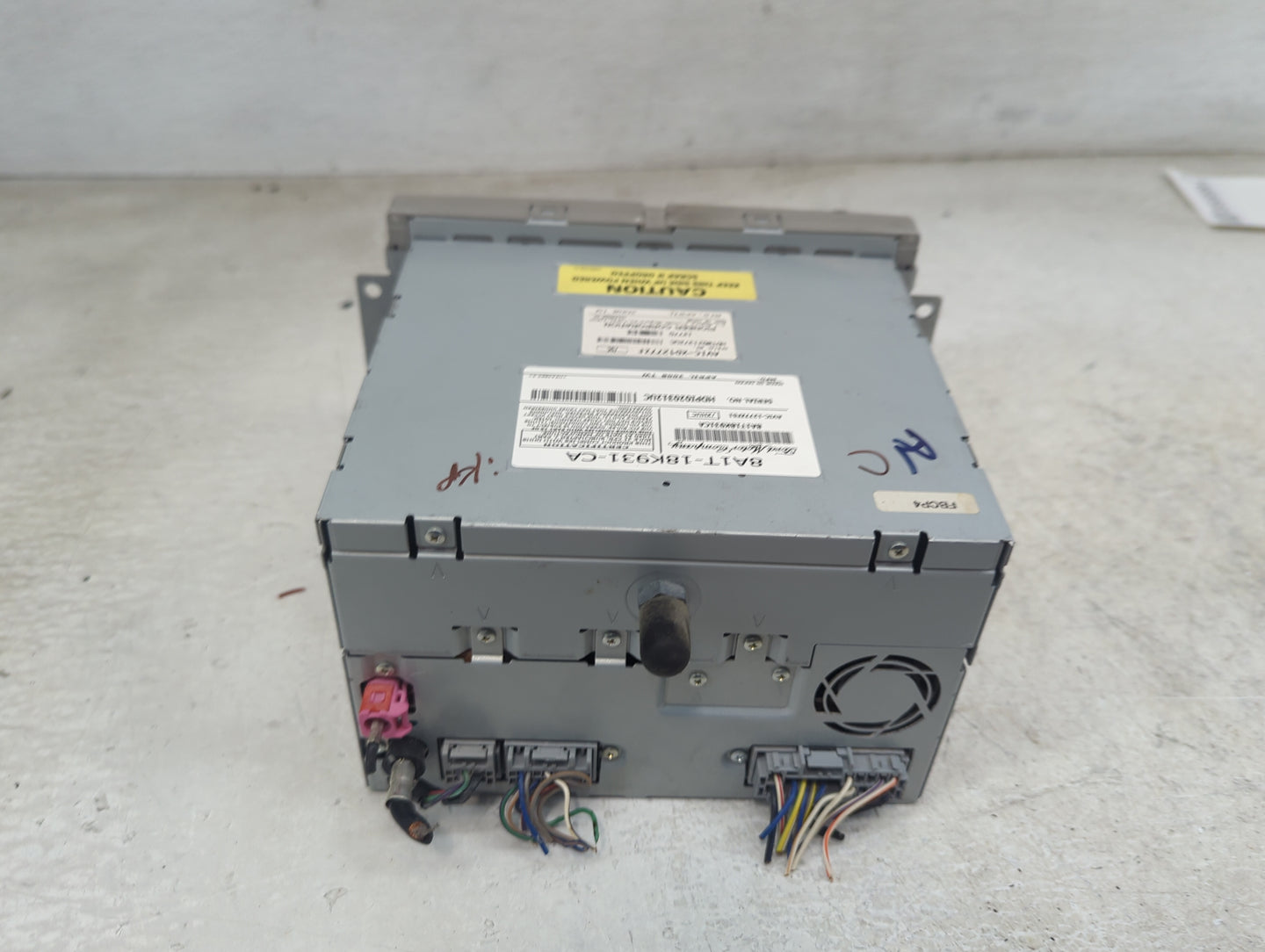 2008 Lincoln Mkx Radio AM FM Cd Player Receiver Replacement P/N:8A1T-18K931-CA 8A1T18K931CA, AVIC-1277ZFS1, AVIC-XD1277ZF Fi