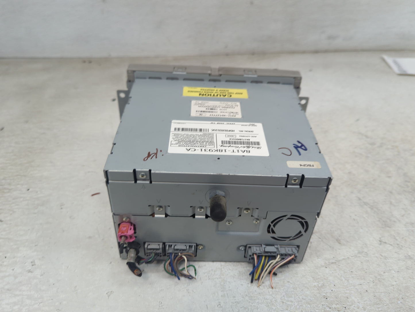 2008 Lincoln Mkx Radio AM FM Cd Player Receiver Replacement P/N:8A1T-18K931-CA 8A1T18K931CA, AVIC-1277ZFS1, AVIC-XD1277ZF Fi
