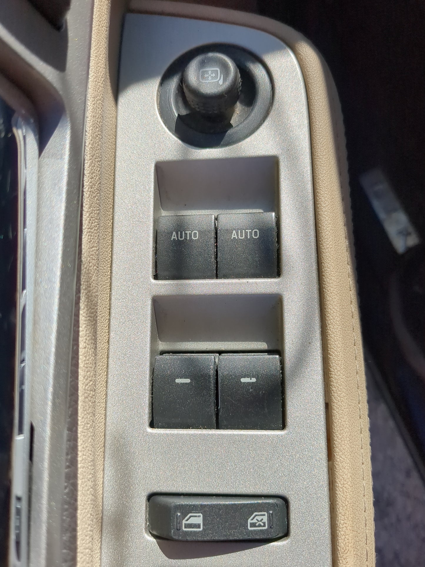 2008 Lincoln Mkx Master Power Window Switch Replacement Driver Side Left Fits OEM Used Auto Parts - Oemusedautoparts1.com