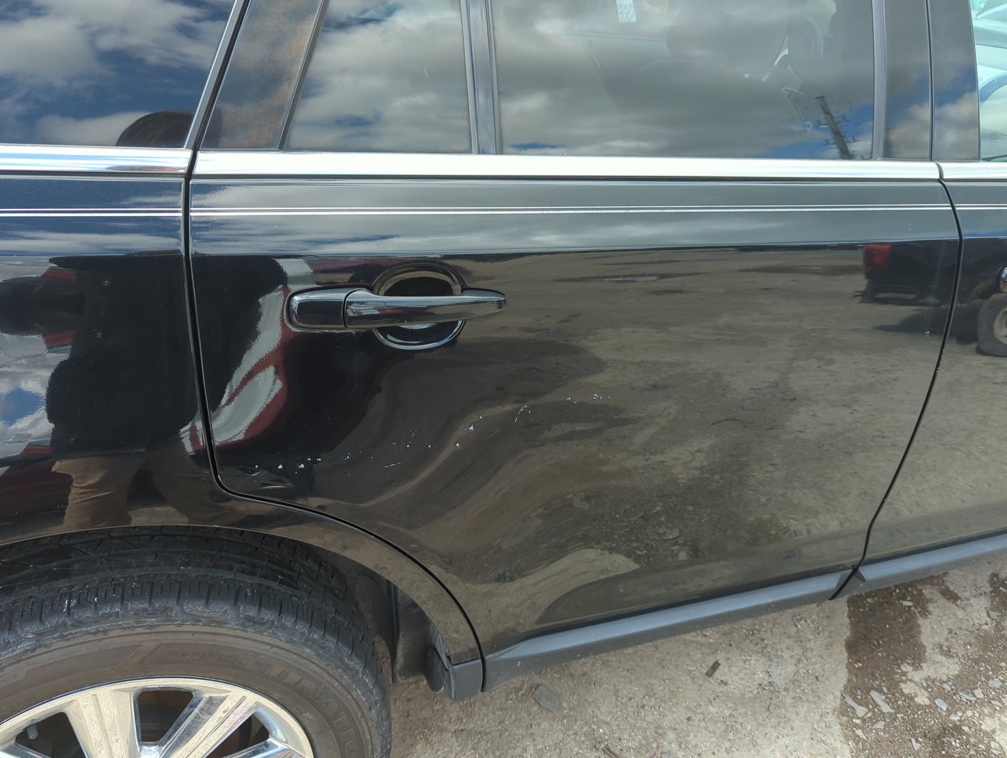 2007-2010 Lincoln Mkx Passenger Rear Door Oem - Oemusedautoparts1.com