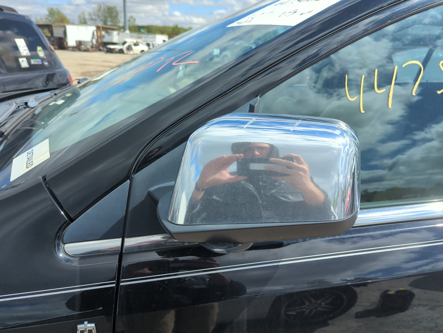 2007-2009 Lincoln Mkx Driver Side View Mirror - Left Door Mirror OEM Used - Oemusedautoparts1.com