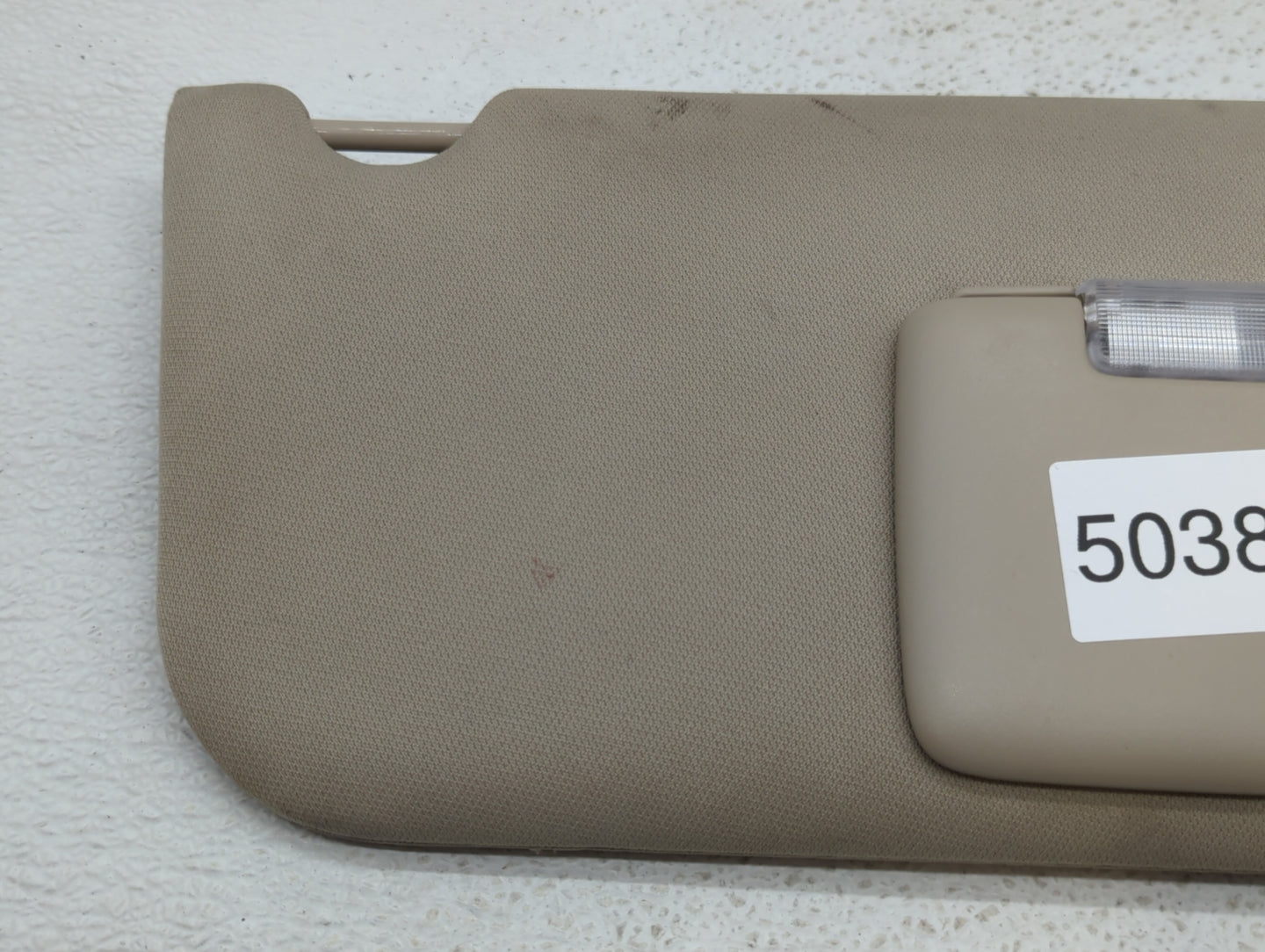 2007-2010 Lincoln Mkx Sun Visor Shade Replacement Passenger Right Mirror Fits Fits 2007 2008 2009 2010 OEM Used Auto Parts -