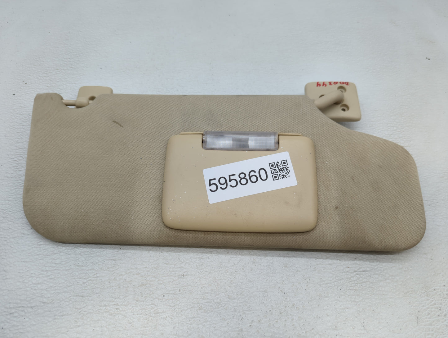 2007-2010 Lincoln Mkx Sun Visor Shade Replacement Passenger Right Mirror Fits Fits 2007 2008 2009 2010 OEM Used Auto Parts -