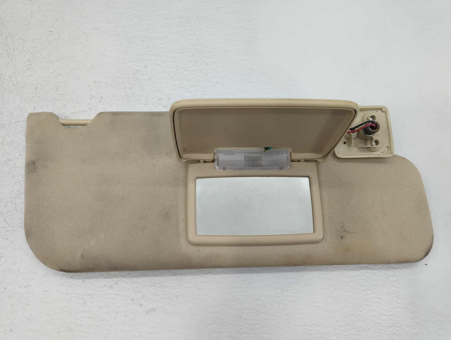 2007-2010 Lincoln Mkx Sun Visor Shade Replacement Passenger Right Mirror Fits Fits 2007 2008 2009 2010 OEM Used Auto Parts -