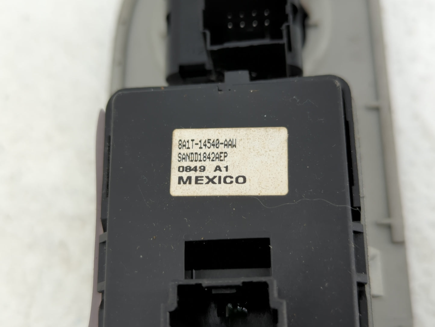 2008-2010 Lincoln Mkx Master Power Window Switch Replacement Driver Side Left P/N:8A1T-14540-AAW Fits Fits 2008 2009 2010 OE